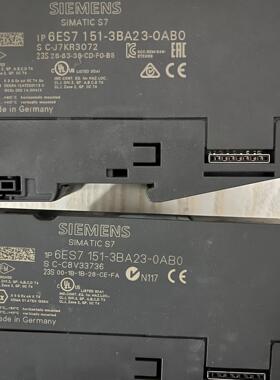 【工控自动化】S7-151-3BA23-0AB0ET200S拆议价