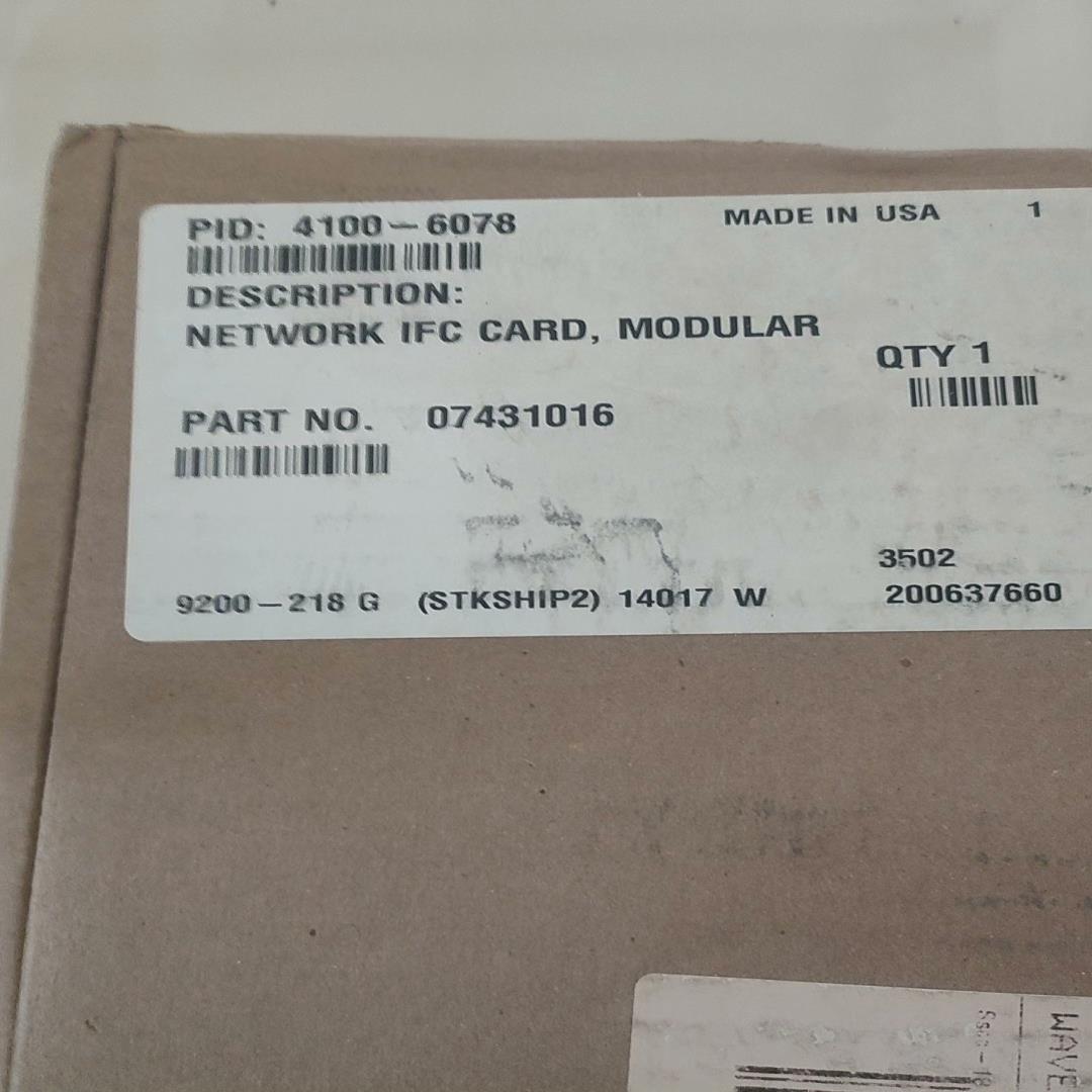 Simplex新普利斯4100-6078 网络接口模块 网络