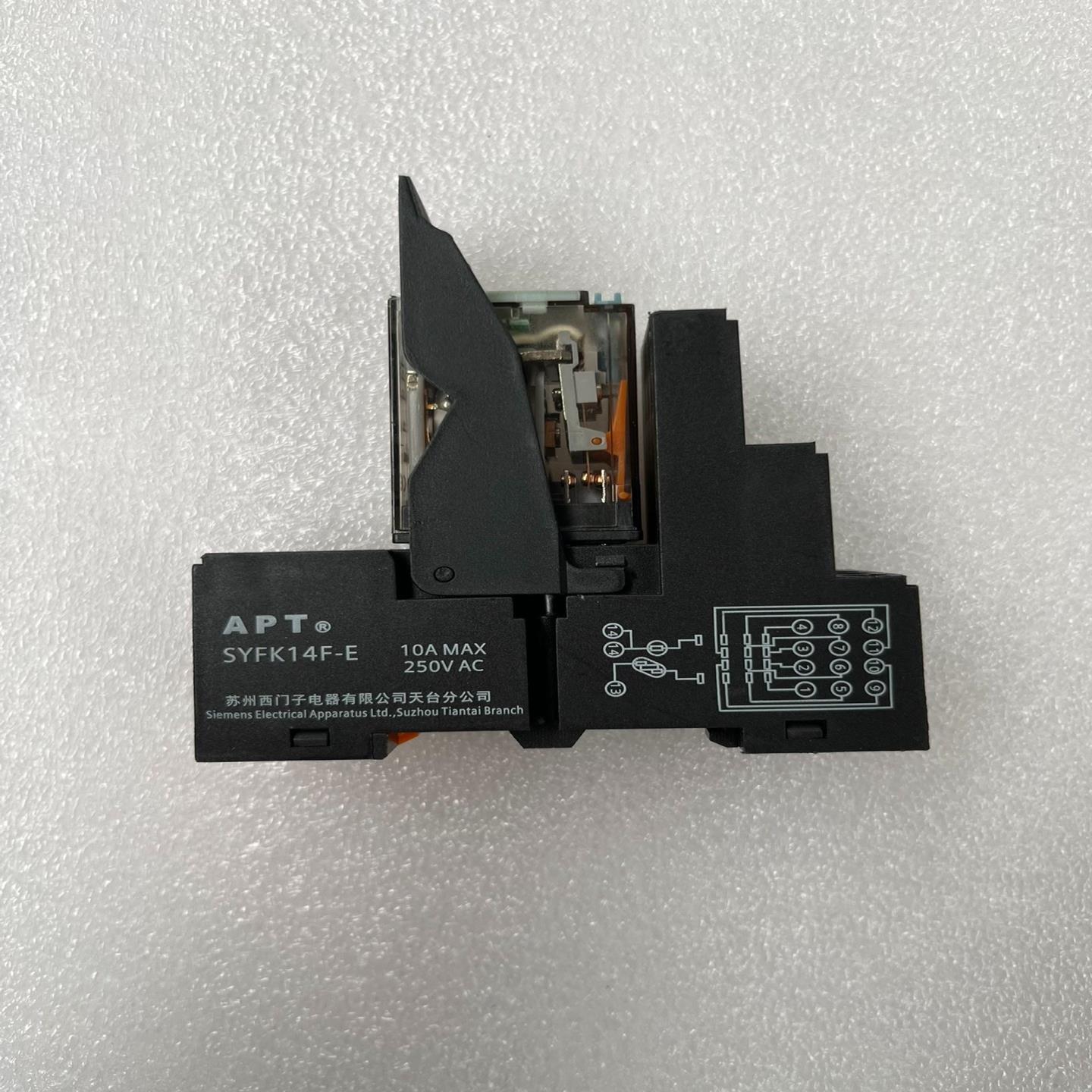 [德峰]西门子APT继电器NR4CL底座NR4CLTR-A220+