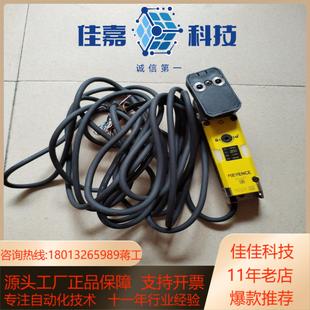 基恩士安全门锁，GS-51P5装机后改方案，没有使用就拆换下