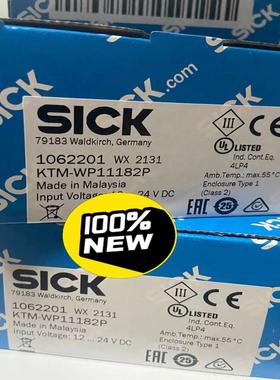 SICK 全新原装正品  KTM-WP11182P  现货