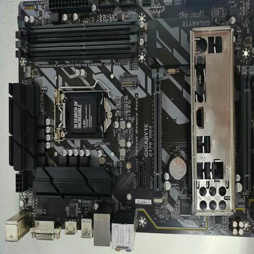 （设备配件）z370 ， 带实物图片， 使用 挡板 d3 主板正常