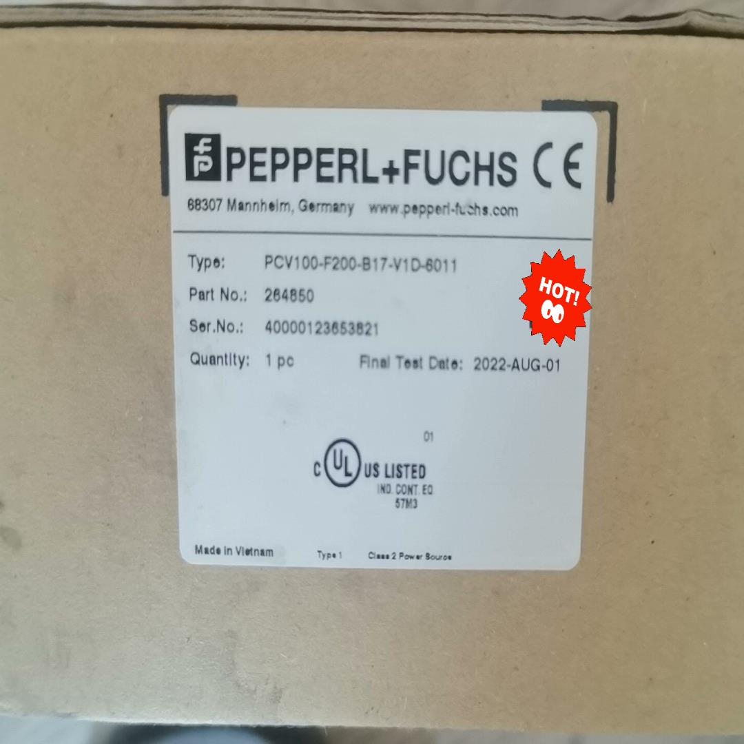 全新倍加福PCV100-F200-B17-V1D-6011