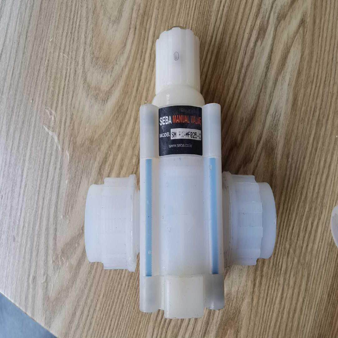 （仔仔配件）seba pfa手动隔膜阀 一寸口径！功能包好！