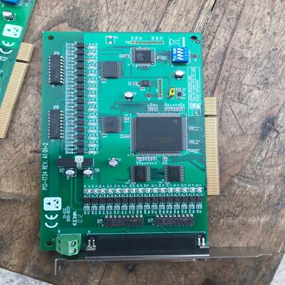 研华数据卡，型号：PCI-1734，REVA1 01-2，拆（反映电子）