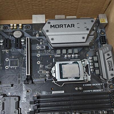 (议价)i5 8500CPU+b360m迫击炮 自用一手，19年整机