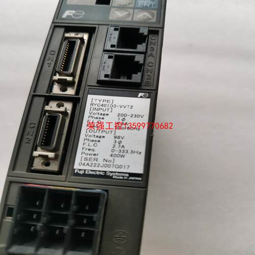 【荣强工控】RYC401D3-VVT2富士驱动器，二手拆机功能包好，实物