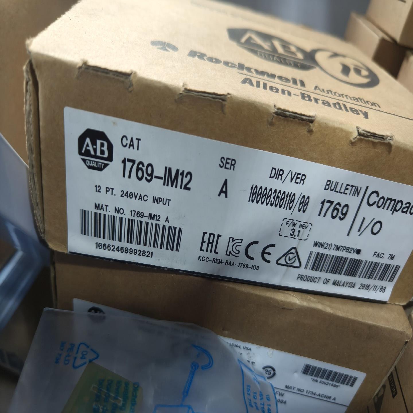 全新原装AB模块1769-IM12全新模块