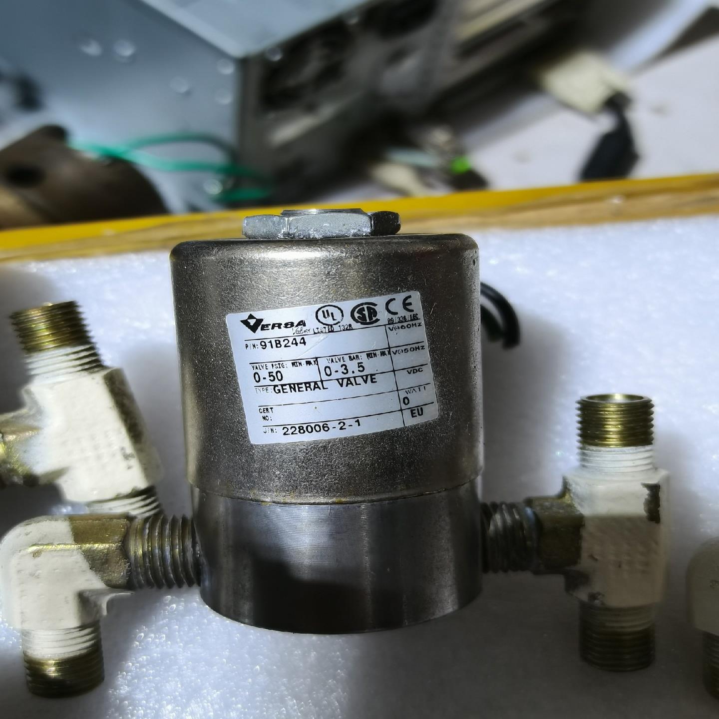 康普艾登福螺杆空压机IVO/IVC电磁阀91B244加卸载阀