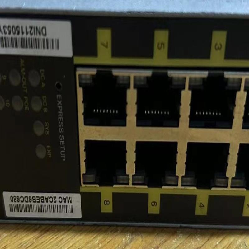 二手Cisco IE-1000-8P2S-LM 8口百兆PO