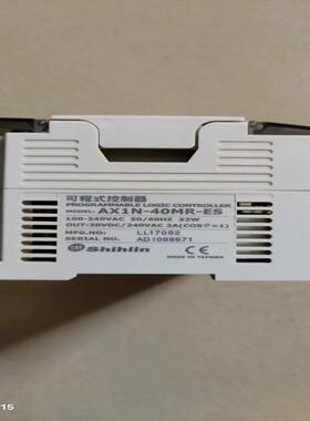 （设备配件）士林PLC型号:AX1N-40MR-ES 正常拆机可程式控制