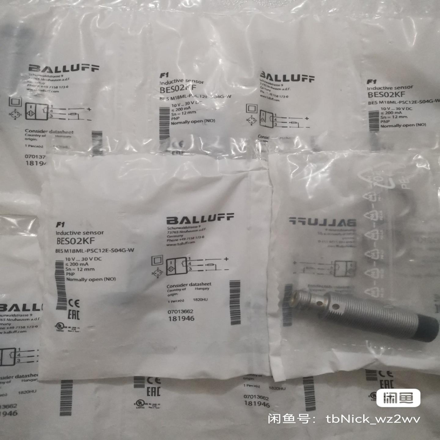 BALLUFF巴鲁夫 BES02KF BES M18ML-P