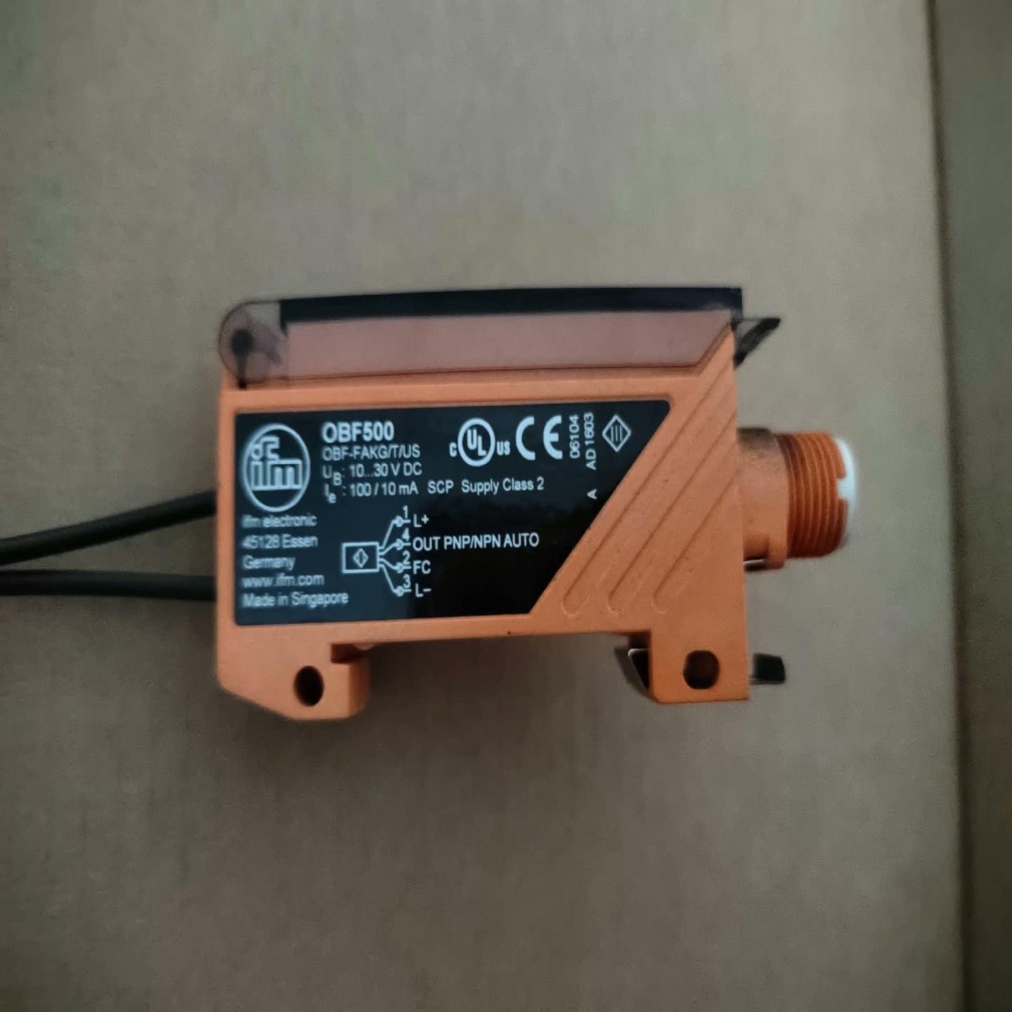 IFM易福门 OBF500 激光放大器 所见即所得，