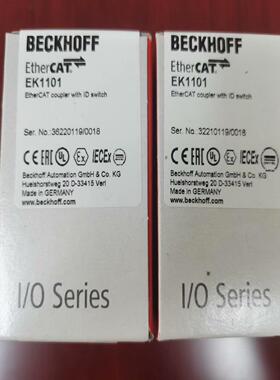 全新 Beckhoff EK1101 可编程式逻辑控制器模块