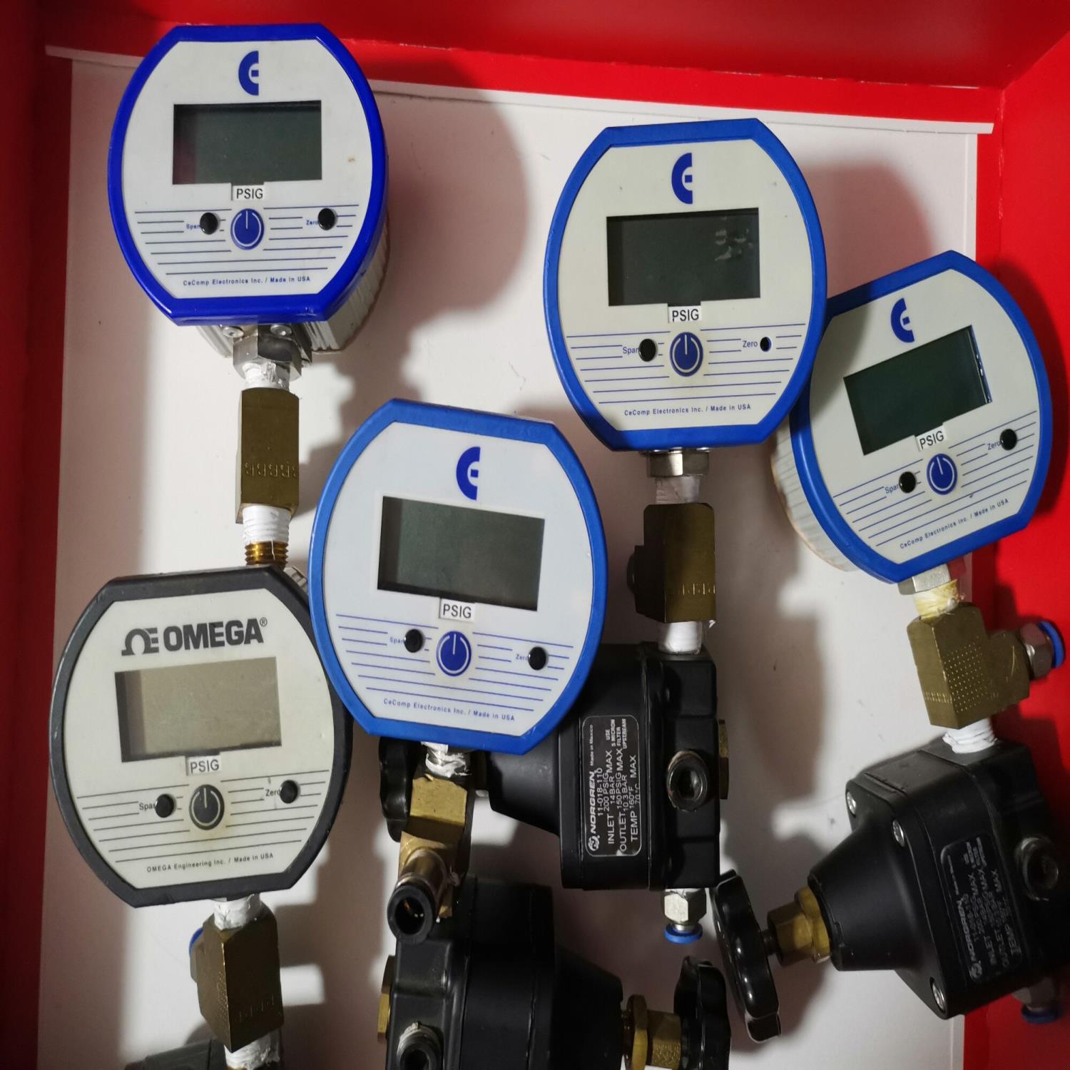 [德峰]数字 5美国CECOMP压力表DPG1000B15PSIG-