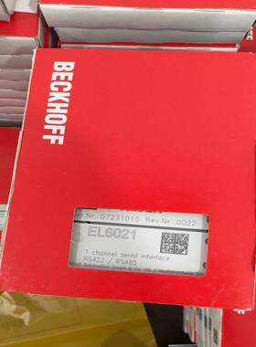 倍福EL6021 模块plc 正品全新 现货几十个 需要联系