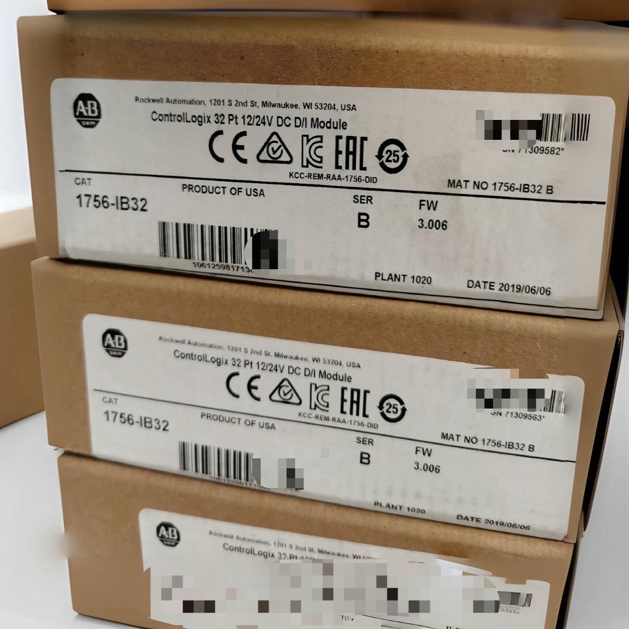 1756-IB32 全新AB原装PLC现货 议价