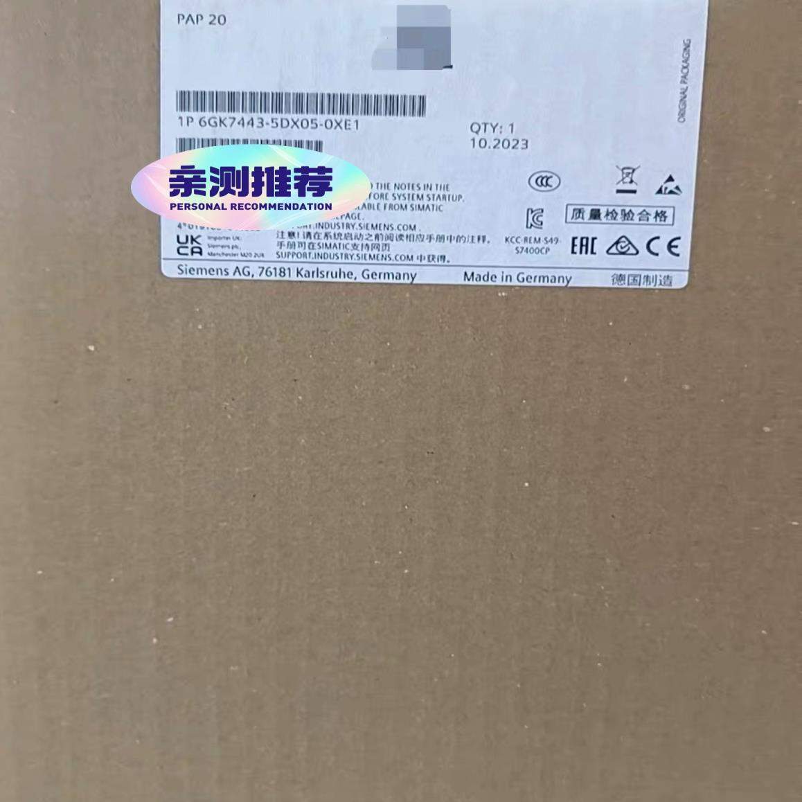 [德峰]6GK7443-5DX05-0XE1