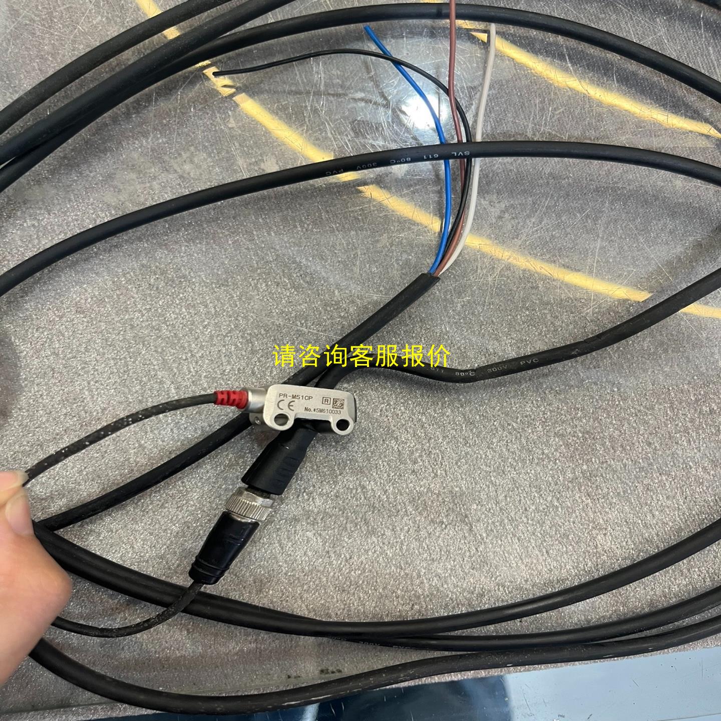 询价基恩士传感器，PR-M51CP，成色漂亮，功能包好，现货实拍