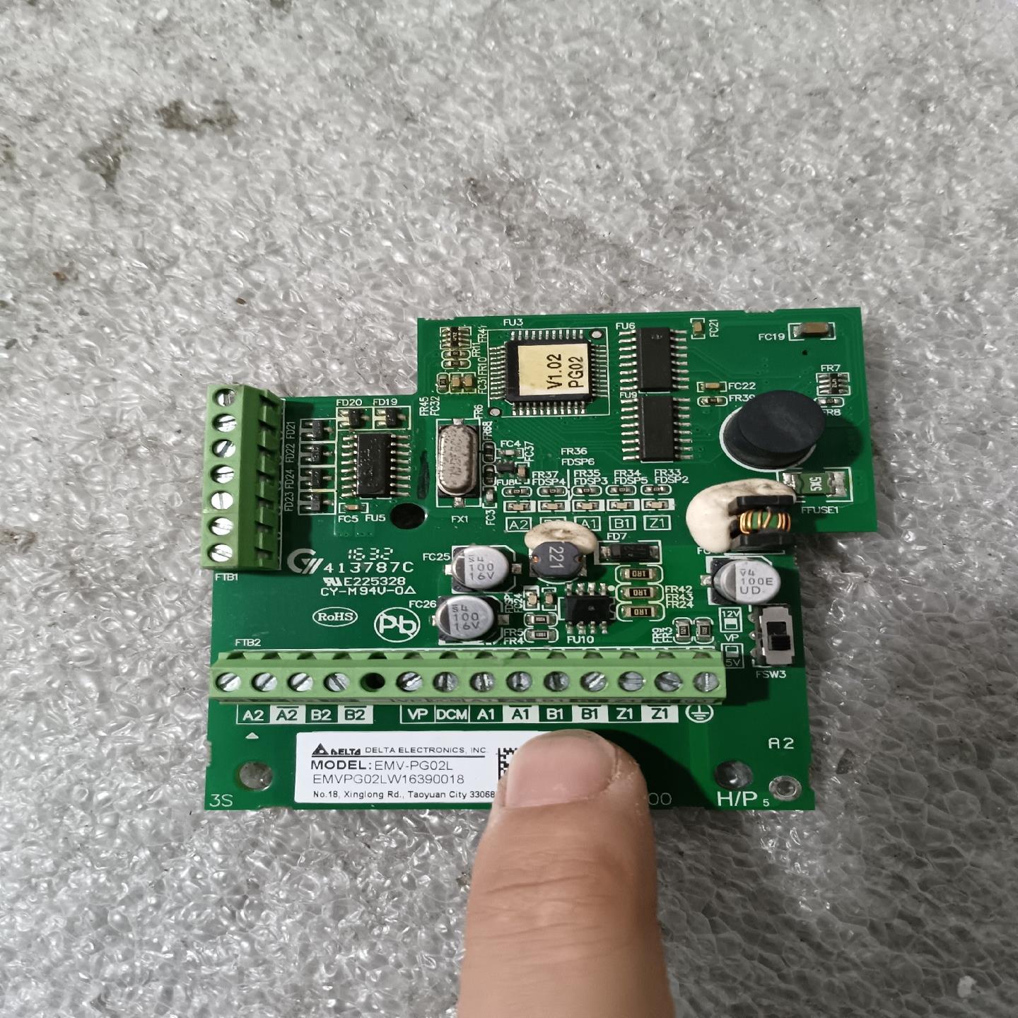 [德峰]台达VE变频器PG卡EMV-PG02L