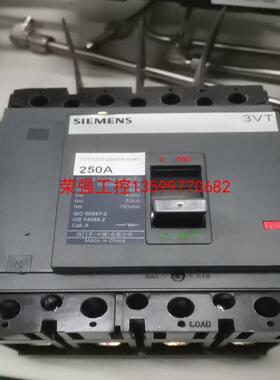 【荣强工控】拆机西门子250A塑壳3VT8325-2BA04-0AA0，