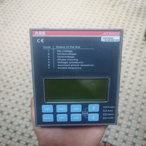 （设备配件）ABB双电源控制器ATS022，拆机功能包好