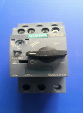 [德峰]西门子马达保护开关3RV6021-4FA15工程余货实物拍摄