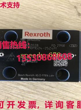 供应原装力士乐 0811402052 DREB6X-11/310MG24-25Z4M 阀门