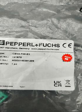 倍加福CBN5-F46-E0电容式接近开关，实图拍摄，现货全