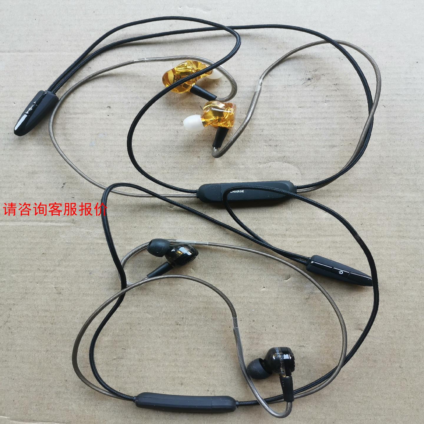 KINBOOFI 镀银线 蓝牙运动耳机，实物拍摄，耳机2副，
