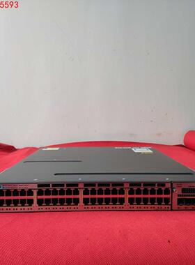思科 WS-C3750X-48PF-L交换机 成色如图所示