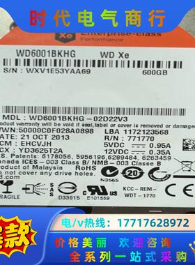 西数 WD6001BKHG WD Xe 600G 10K 2议价