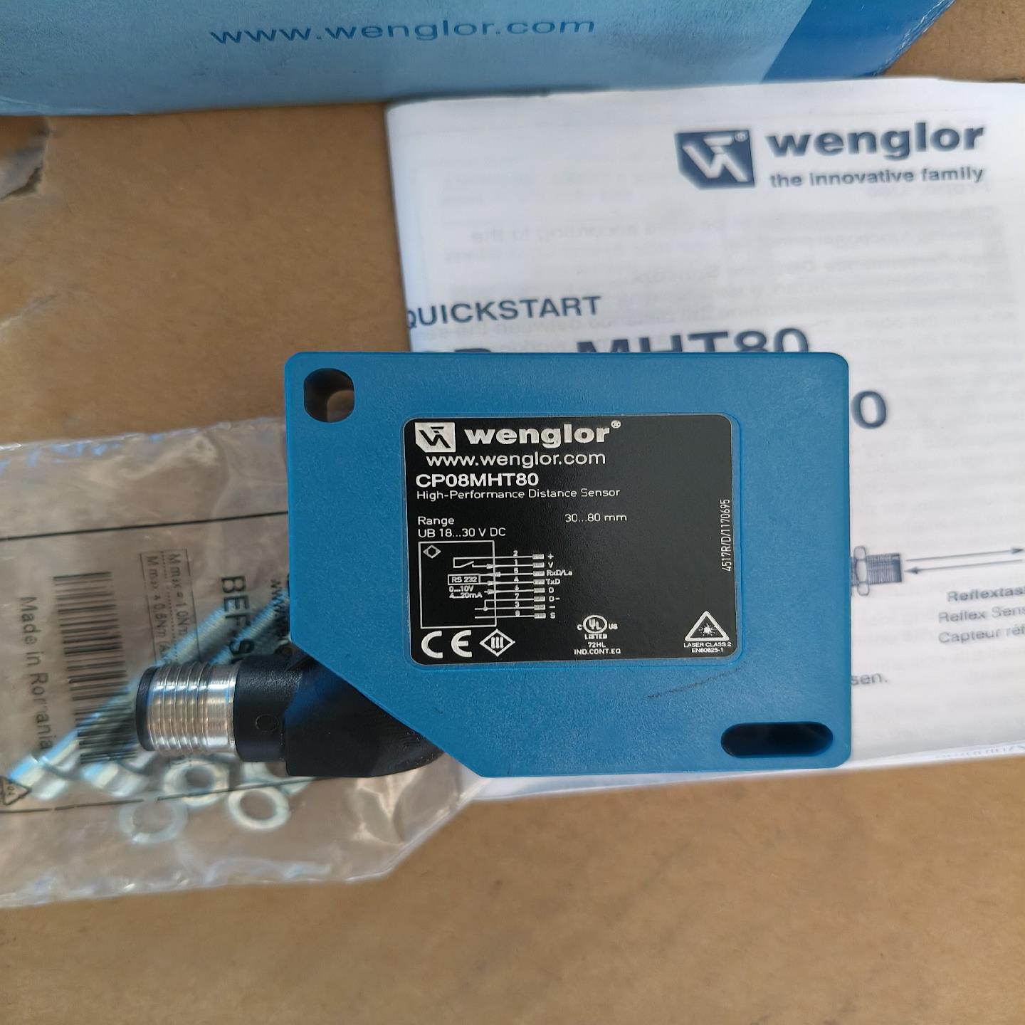 Wenglor威格勒传感器CP08MHT80
