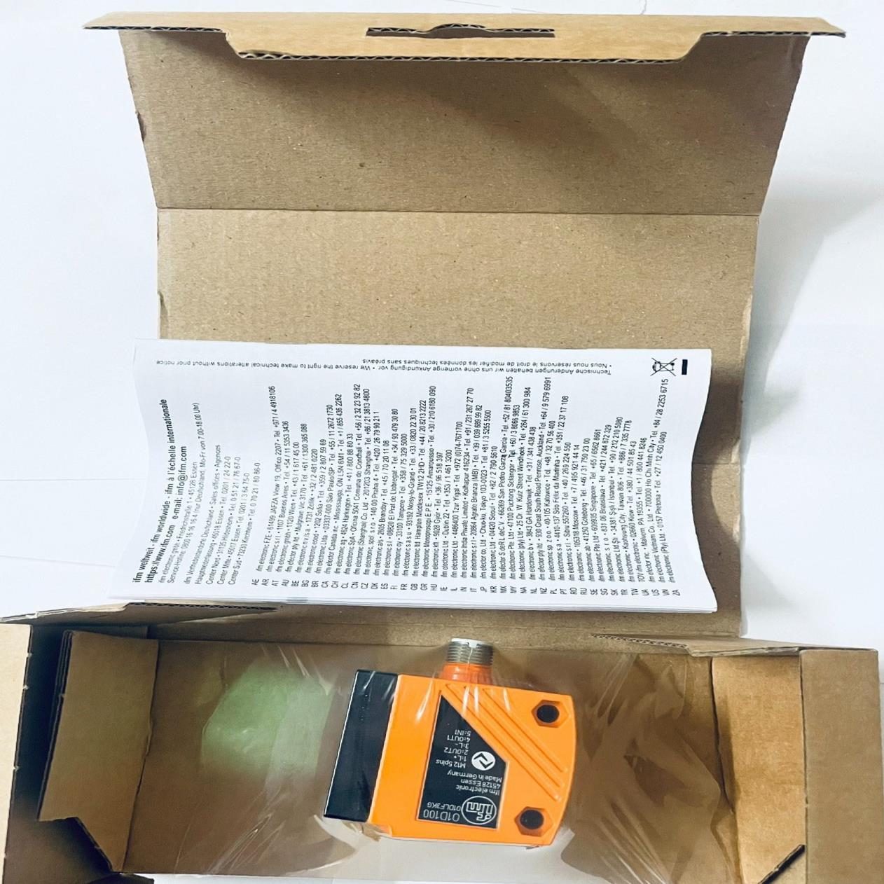 O1D100 激光测距传感器O1DLF3KG/IO-LINK
