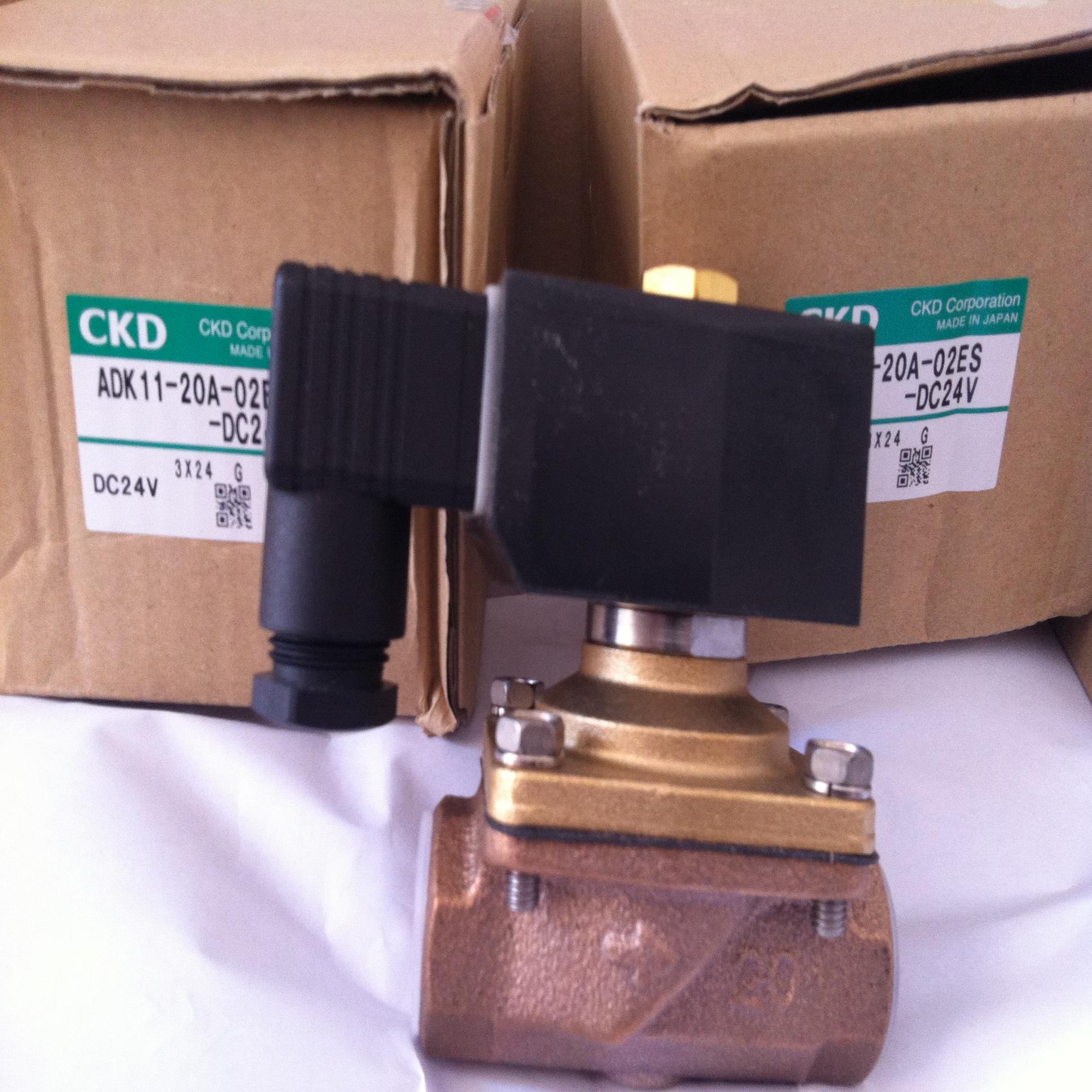 CKD喜开理先导式流体电磁阀ADK11-15A-02E-AC220V议价