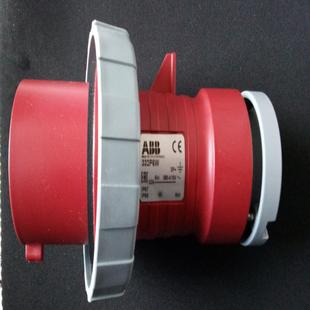 415V议价 ABB四极工业插头 332P6W 32A 380