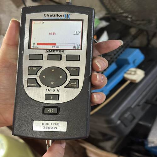 chatillon 推拉力计数显AMETEK 500LB