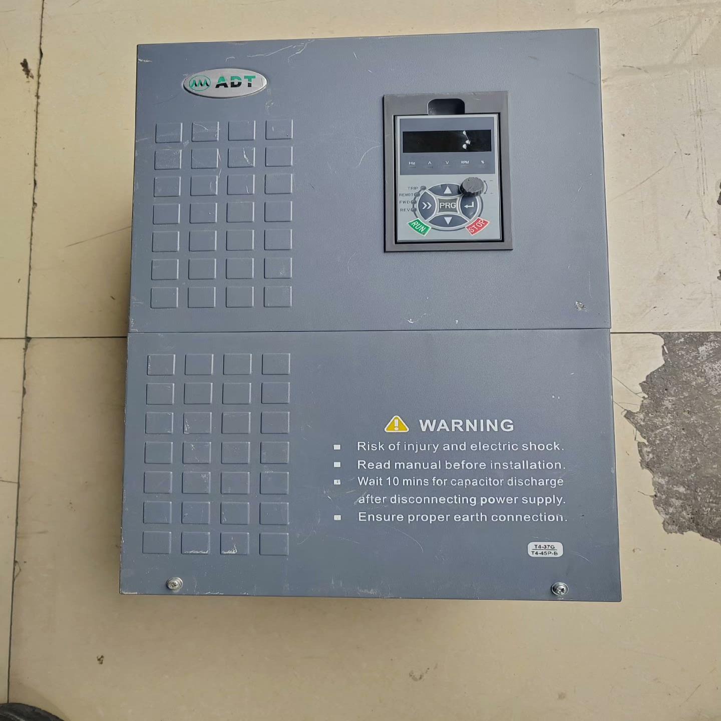 澳地特变频器型号AD300-T4037G/045，功率37K