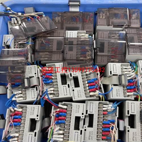 【荣强工控】维控PLC LX3V-4LTC，成色如图，功能包好，配件齐全