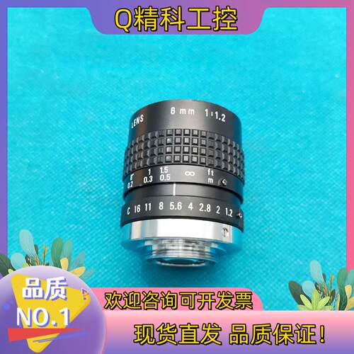 现货宾得镜头C口 PENTAX TV LENS 6MM 1:1.