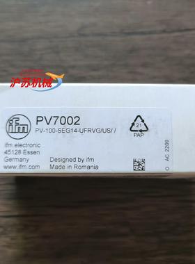 全新原装正品 IFM易福门 PV7002 压力传感器实物拍