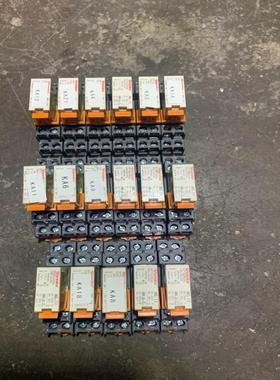 申乐薄型继电器8脚 24V RFT2CO024L带底座SRT