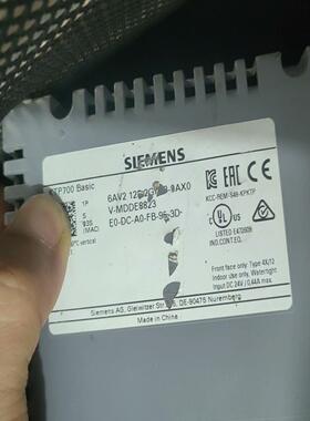 （设备配件）西门子触摸屏KTP700