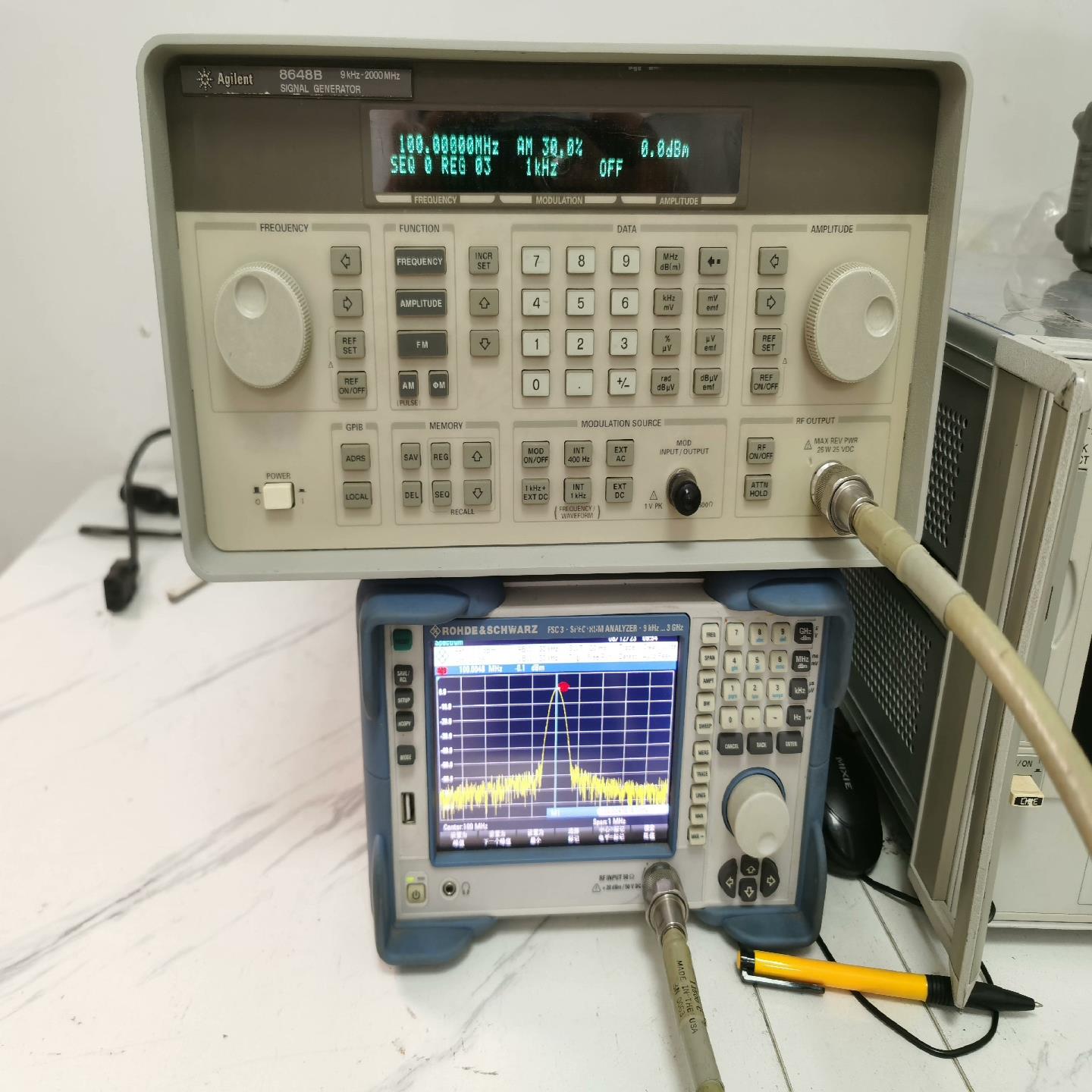 （设备配件）安捷伦8648B信号发生器