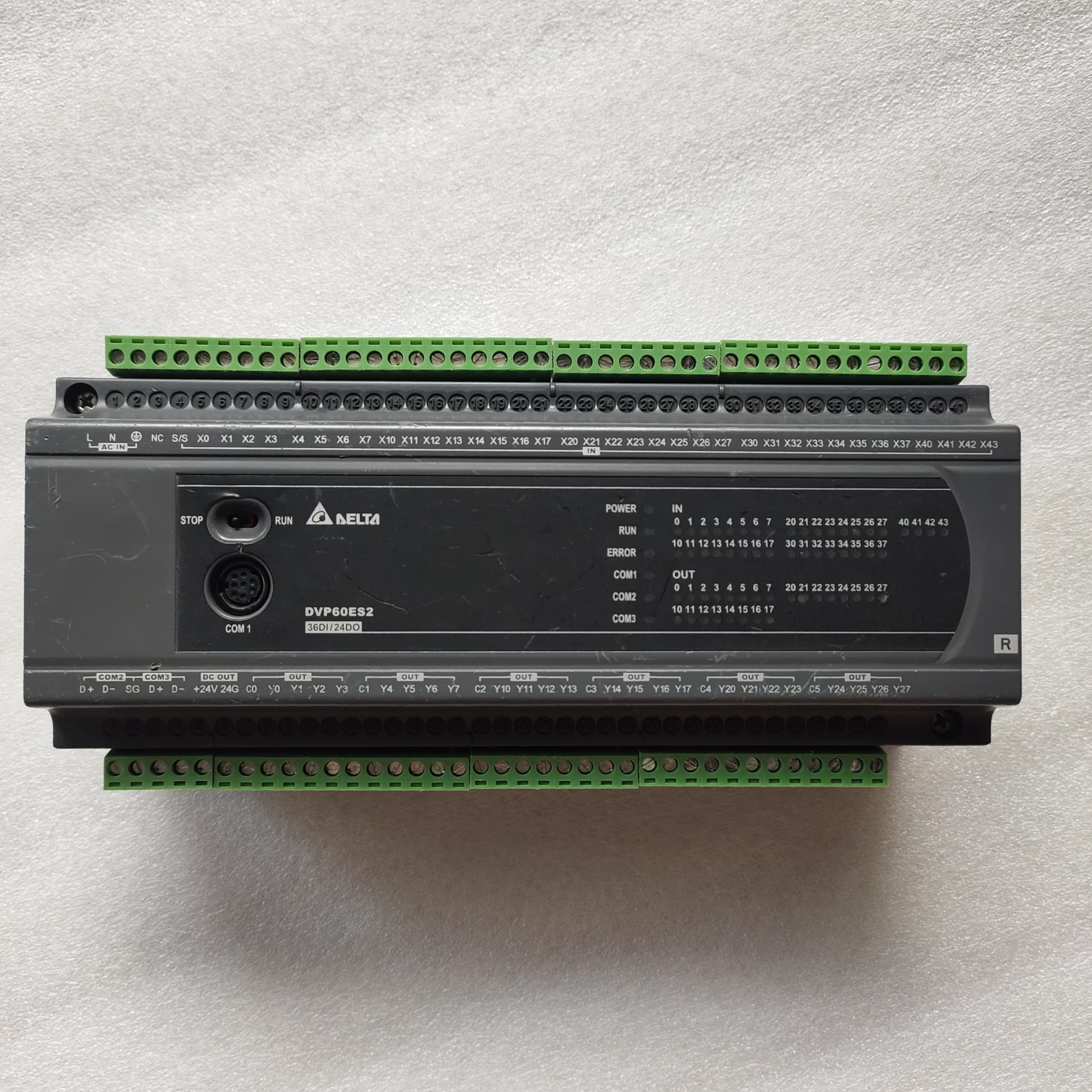 DVP60ES200R台达PLC  功能正常