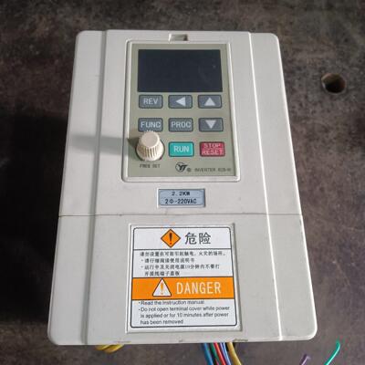 （设备配件）亚泰变频器 2.2KW YTA0022G2S3B(B2B-W