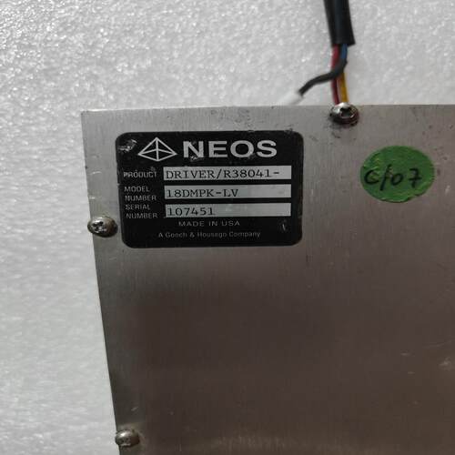 NEOS驱动器DRIVER/R38041-18DMPK-LV