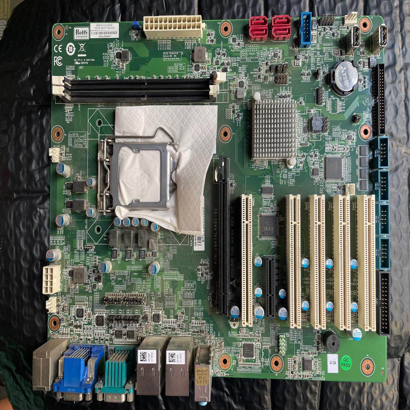 凌华ADLINK  IMB-M43H多串口5个PCI槽工控主