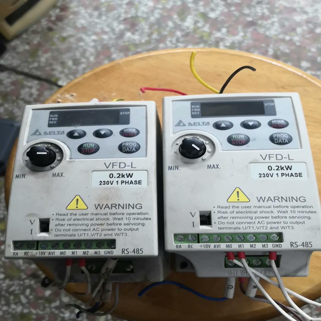 台达VFD-L系列VFD002L21A、0.2kw/22