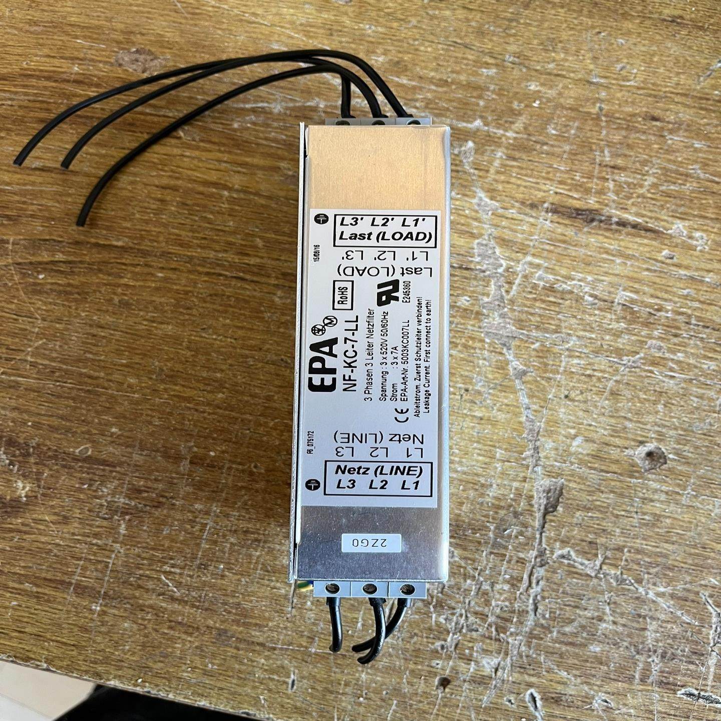 电源滤波器 EPA NF-KC-7-LL 成色9成新进口三议价,3C数码配件,其它配件,淘宝优惠券,粉丝福利购,淘宝优惠卷